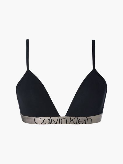 Calvin Klein Underwear HU039328 | Calvin Klein Icon Női Triangle Melltartó Fekete